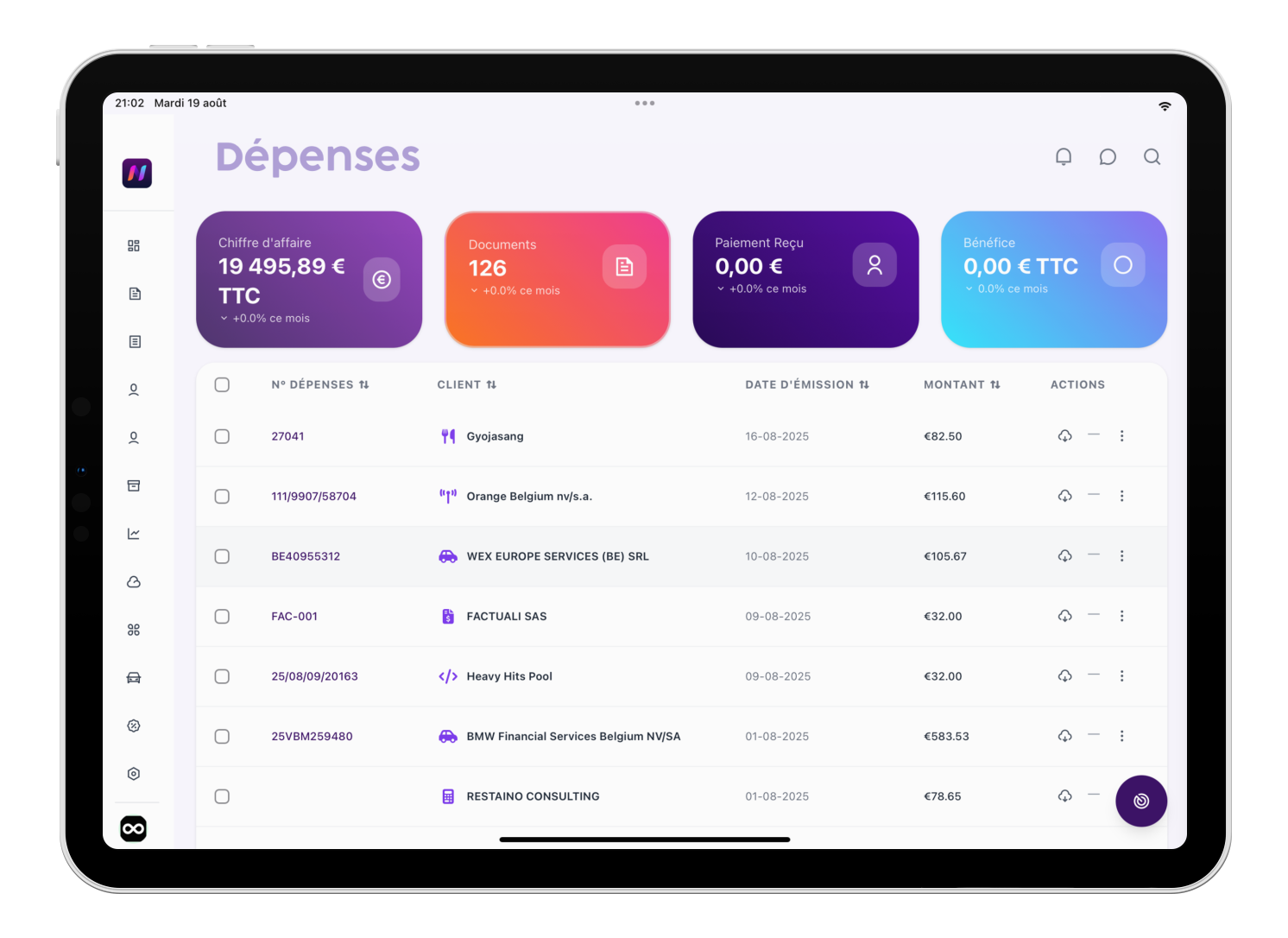 Novadesko AI interface